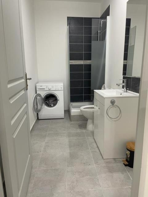 Rdc - Appartement F3 Villiers Le Bel 95 Proche De Paris Roissy Εξωτερικό φωτογραφία